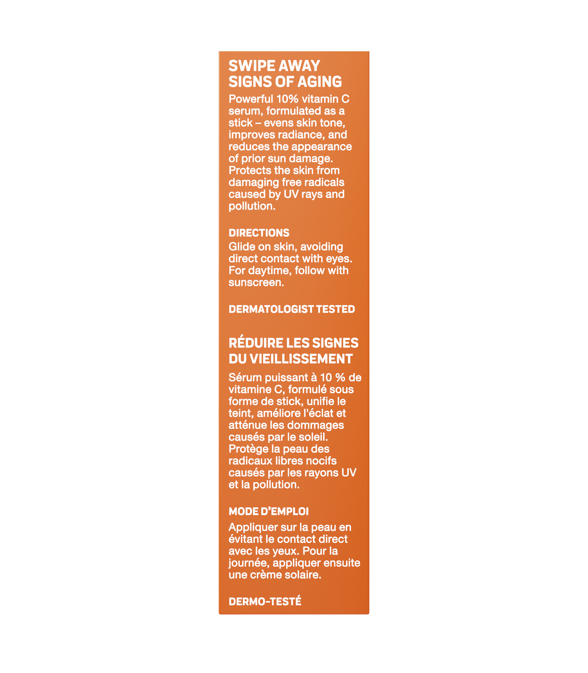 BRIGHTEN 10% Vitamin C Serum Stick